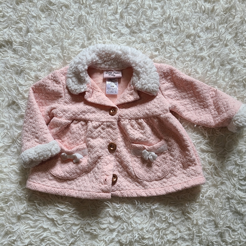 Pink Glittery Jacket for Baby Girl